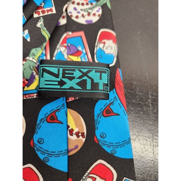 Chicago Cubs Baseball Tie by Next Exit- Polyester - Picture 4 of 6